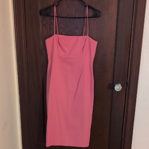 BCBG Maxazria Y2K Pink Straight Dress Size 8 - Picture 1 of 6